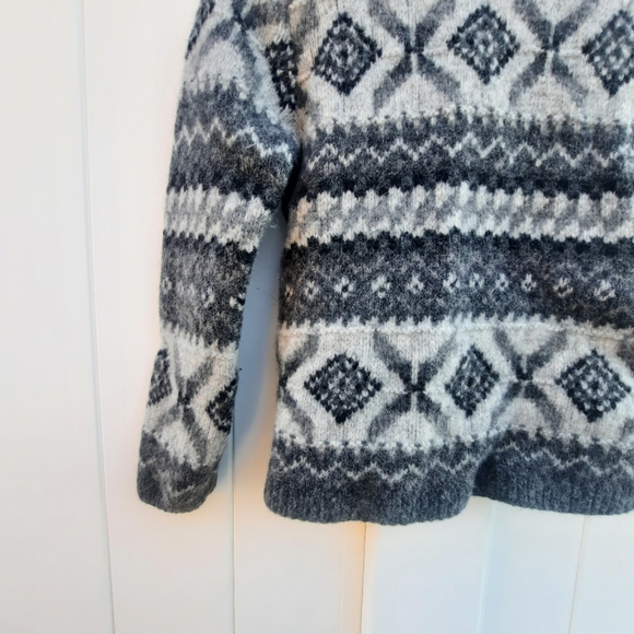 Vintage The Limited Fair Isle Wool Chunky Sweater | America Collection | XS - Picture 5 of 12
